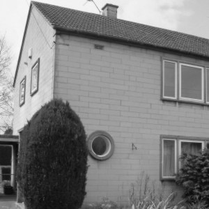 Exterior of 49 Trinity Road in Combe Down, Bath.